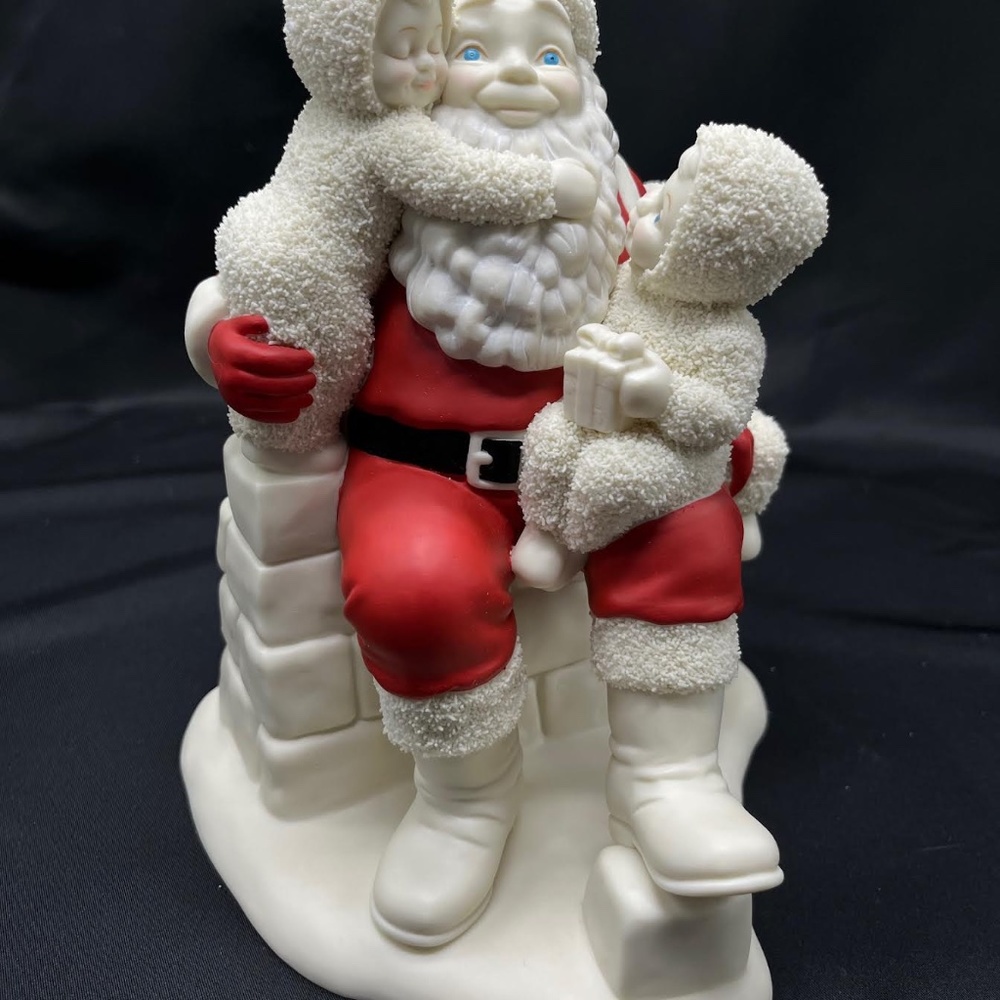 Department 56 Snowbabies The Guest Collection ” And We’ve Been Really Good” 2001
